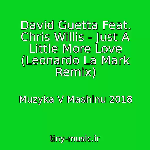 کاور آهنگ David Guetta Feat. Chris Willis - Just A Little More Love (Leonardo La Mark Remix) از Muzyka V Mashinu 2018