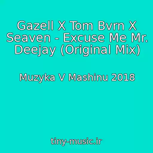 کاور آهنگ Gazell X Tom Bvrn X Seaven - Excuse Me Mr. Deejay (Original Mix) از Muzyka V Mashinu 2018