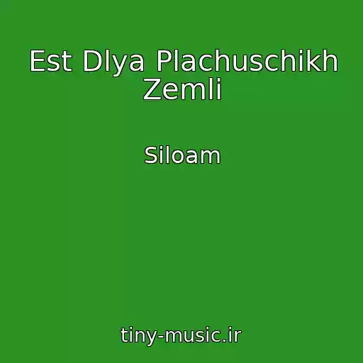 کاور آهنگ Est Dlya Plachuschikh Zemli از Siloam