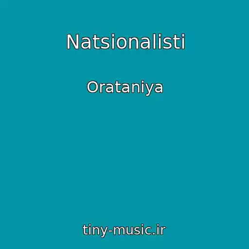 کاور آهنگ Natsіonalіsti از Oratanіya
