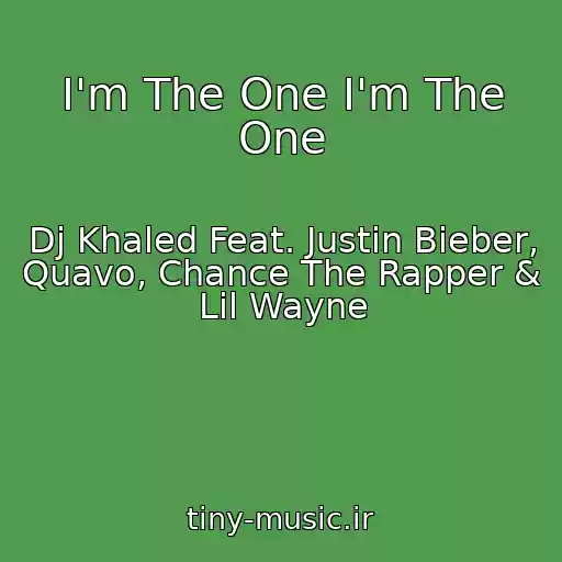 کاور آهنگ I'm The One I'm The One از Dj Khaled Feat. Justin Bieber, Quavo, Chance The Rapper & Lil Wayne
