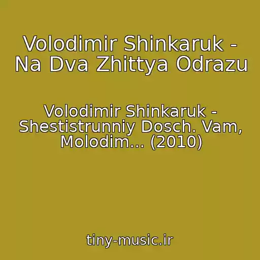 کاور آهنگ Volodimir Shinkaruk - Na Dva Zhittya Odrazu از Volodimir Shinkaruk - Shestistrunniy Dosch. Vam, Molodim... (2010)
