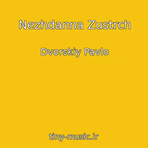 کاور آهنگ Nezhdanna Zustrch از Dvorskiy Pavlo