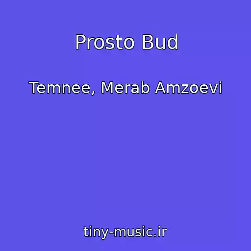 کاور آهنگ Prosto Bud از Temnee, Merab Amzoevi