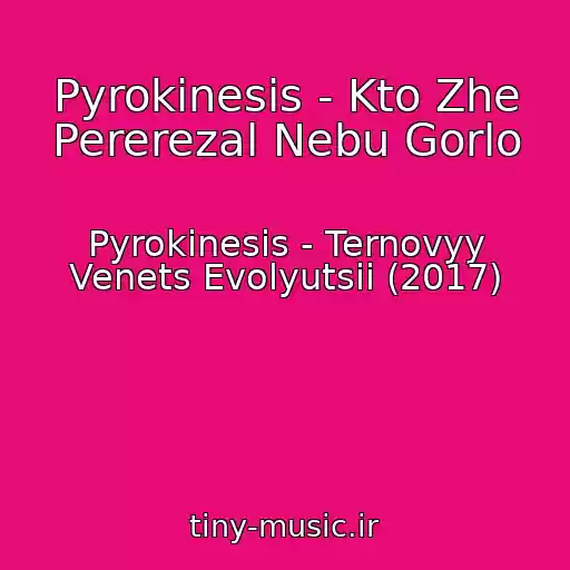 کاور آهنگ Pyrokinesis - Kto Zhe Pererezal Nebu Gorlo از Pyrokinesis - Ternovyy Venets Evolyutsii (2017)