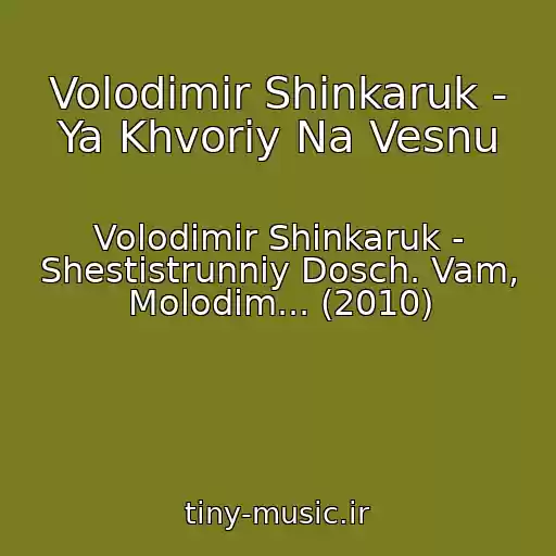 کاور آهنگ Volodimir Shinkaruk - Ya Khvoriy Na Vesnu از Volodimir Shinkaruk - Shestistrunniy Dosch. Vam, Molodim... (2010)