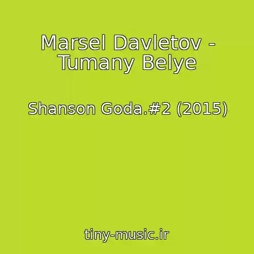 کاور آهنگ Marsel Davletov - Tumany Belye از Shanson Goda.#2 (2015)