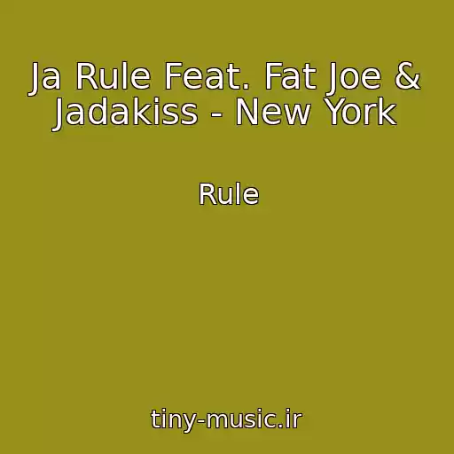 کاور آهنگ Ja Rule Feat. Fat Joe & Jadakiss - New York از Rule