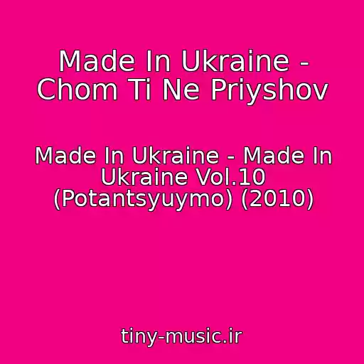 کاور آهنگ Made In Ukraine - Chom Ti Ne Priyshov از Made In Ukraine - Made In Ukraine Vol.10 (Potantsyuymo) (2010)