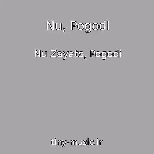 کاور آهنگ Nu, Pogodi از Nu Zayats, Pogodi