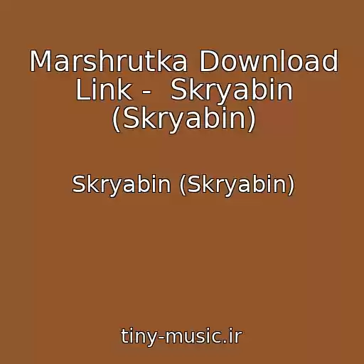 کاور آهنگ Marshrutka Download Link -  Skryabіn (Skryabin) از Skryabіn (Skryabin)