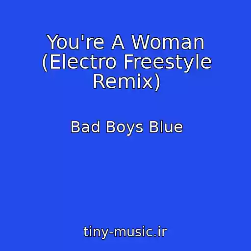 کاور آهنگ You're A Woman (Electro Freestyle Remix) از Bad Boys Blue