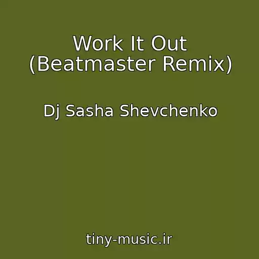 کاور آهنگ Work It Out (Beatmaster Remix) از Dj Sasha Shevchenko