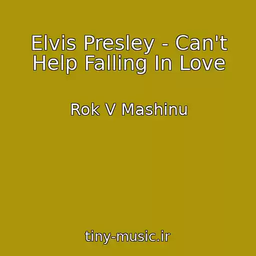 کاور آهنگ Elvis Presley - Can't Help Falling In Love از Rok V Mashinu