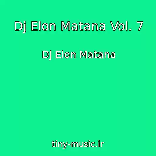کاور آهنگ Dj Elon Matana Vol. 7 از Dj Elon Matana