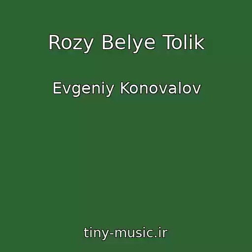 کاور آهنگ Rozy Belye Tolik از Evgeniy Konovalov