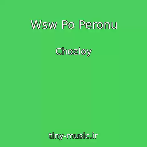کاور آهنگ Wsw Po Peronu از Chozloy
