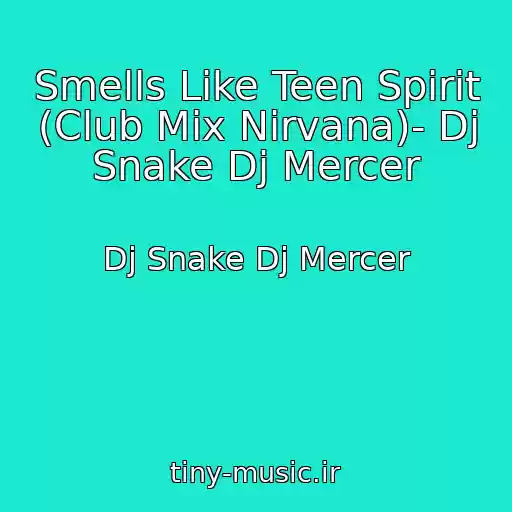 کاور آهنگ Smells Like Teen Spirit (Club Mix Nirvana)- Dj Snake Dj Mercer از Dj Snake Dj Mercer