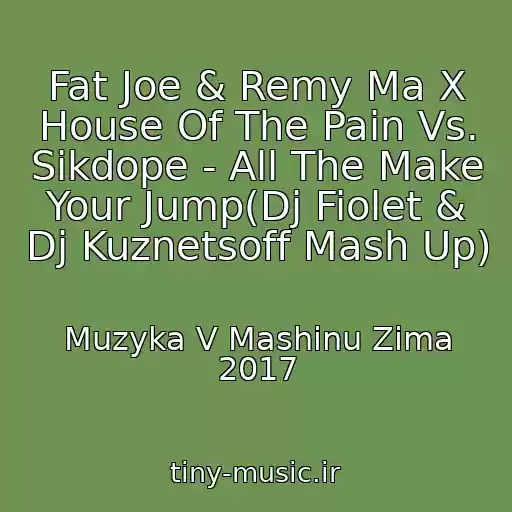 کاور آهنگ Fat Joe & Remy Ma X House Of The Pain Vs. Sikdope - All The Make Your Jump(Dj Fiolet & Dj Kuznetsoff Mash Up) از Muzyka V Mashinu Zima 2017