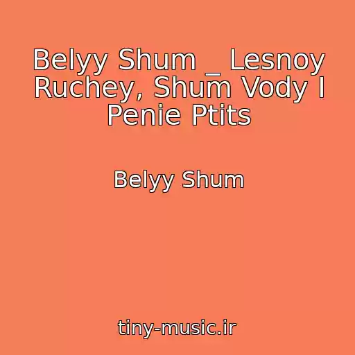 کاور آهنگ Belyy Shum _ Lesnoy Ruchey, Shum Vody I Penie Ptits از Belyy Shum