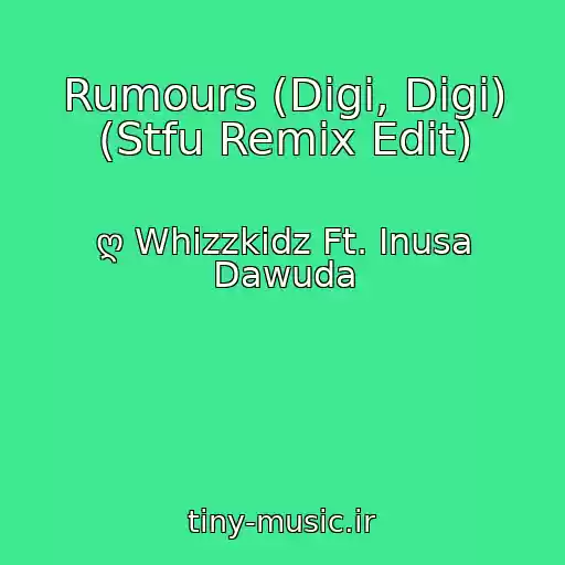 کاور آهنگ Rumours (Digi, Digi) (Stfu Remix Edit) از ღ Whizzkidz Ft. Inusa Dawuda
