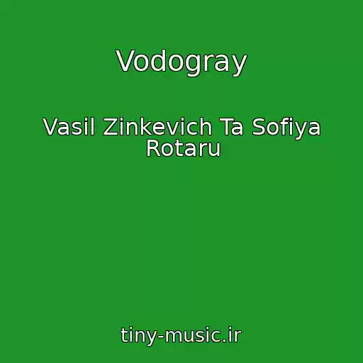 کاور آهنگ Vodogray از Vasil Zinkevich Ta Sofiya Rotaru