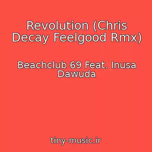 کاور آهنگ Revolution (Chris Decay Feelgood Rmx) از Beachclub 69 Feat. Inusa Dawuda