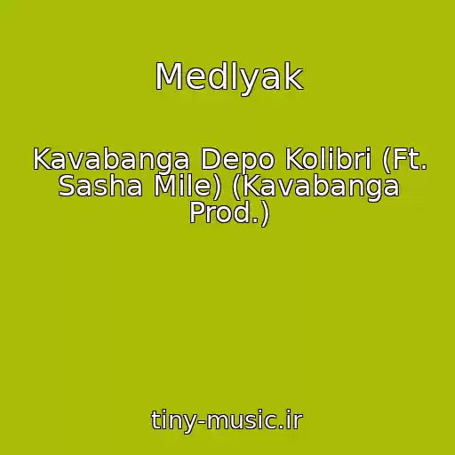 کاور آهنگ Medlyak از Kavabanga Depo Kolibri (Ft. Sasha Mile) (Kavabanga Prod.)