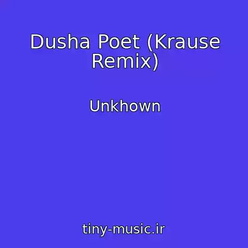 کاور آهنگ Dusha Poet (Krause Remix) از Unkhown