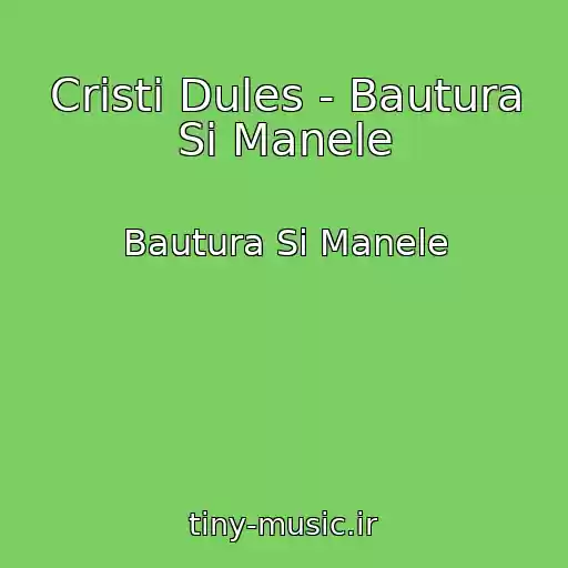 کاور آهنگ Cristi Dules - Bautura Si Manele از Bautura Si Manele