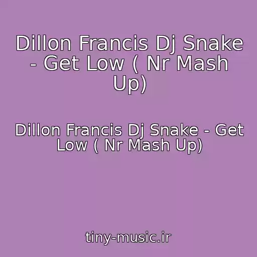 کاور آهنگ Dillon Francis Dj Snake - Get Low ( Nr Mash Up) از Dillon Francis Dj Snake - Get Low ( Nr Mash Up)