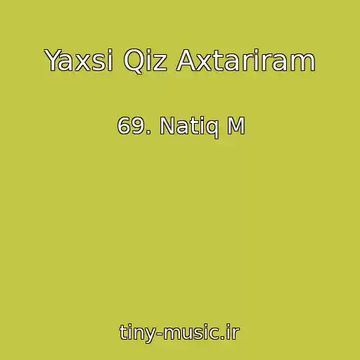 کاور آهنگ Yaxsi Qiz Axtariram از 69. Natiq M
