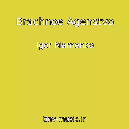 کاور آهنگ Brachnoe Agenstvo از Igor Mamenko