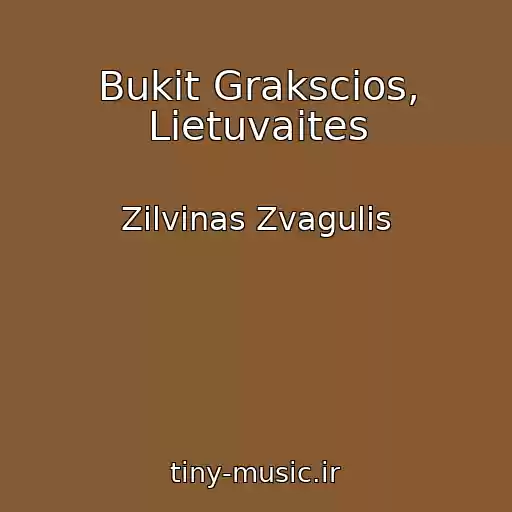 کاور آهنگ Bukit Grakscios, Lietuvaites از Zilvinas Zvagulis