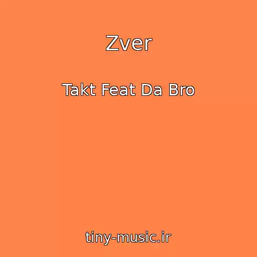 کاور آهنگ Zver از Takt Feat Da Bro
