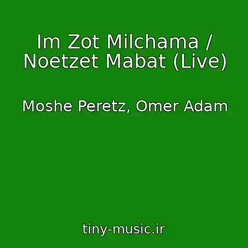 کاور آهنگ Im Zot Milchama / Noetzet Mabat (Live) از Moshe Peretz, Omer Adam