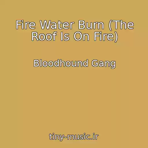 کاور آهنگ Fire Water Burn (The Roof Is On Fire) از Bloodhound Gang