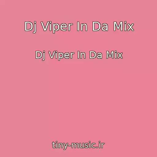 کاور آهنگ Dj Viper In Da Mix از Dj Viper In Da Mix