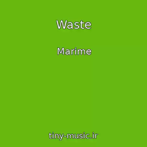 کاور آهنگ Waste از Marime