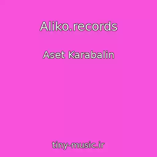 کاور آهنگ Aliko.records از Aset Karabalin