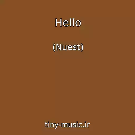 کاور آهنگ Hello از (Nuest)