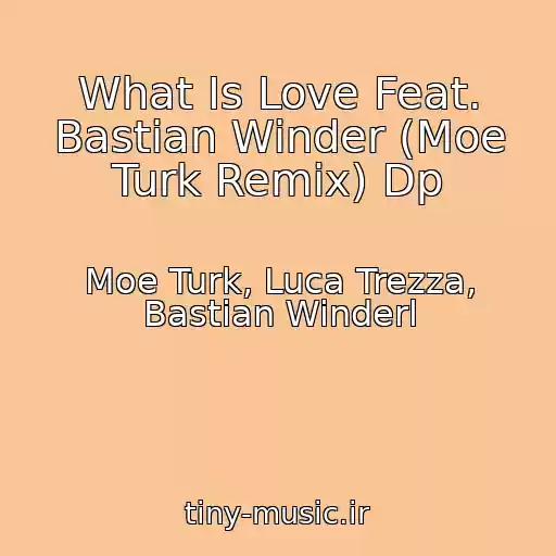 کاور آهنگ What Is Love Feat. Bastian Winder (Moe Turk Remix) Dp از Moe Turk, Luca Trezza, Bastian Winderl