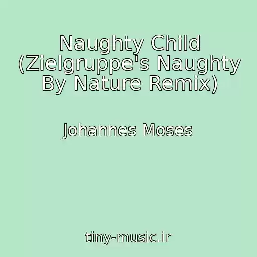 کاور آهنگ Naughty Child (Zielgruppe's Naughty By Nature Remix) از Johannes Moses