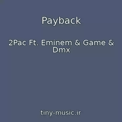 کاور آهنگ Payback از 2Pac Ft. Eminem & Game & Dmx