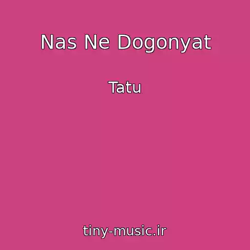 کاور آهنگ Nas Ne Dogonyat از Tatu