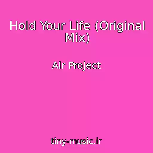 کاور آهنگ Hold Your Life (Original Mix) از Air Project