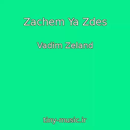 کاور آهنگ Zachem Ya Zdes از Vadim Zeland
