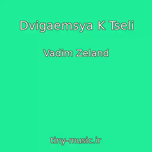کاور آهنگ Dvigaemsya K Tseli از Vadim Zeland