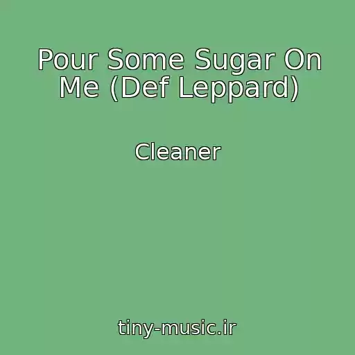 کاور آهنگ Pour Some Sugar On Me (Def Leppard) از Cleaner