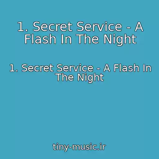کاور آهنگ 1. Secret Service - A Flash In The Night از 1. Secret Service - A Flash In The Night